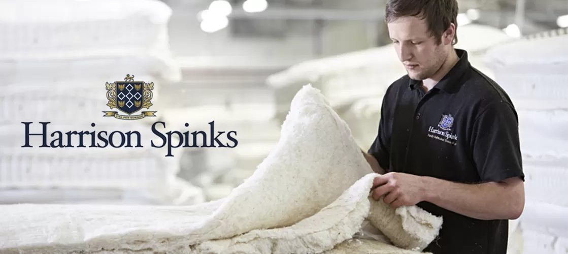 Harrison Spinks sources all of their mattress materials from their farm in Yorkshire, just 18 miles from the Harrison Spinks Factory. They firmly believe that the natural fillings are ideal for their mattresses as they help to regulate temperature while you sleep providing you with superb rest. 
