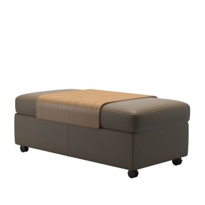 Stressless Double Ottoman with Table
