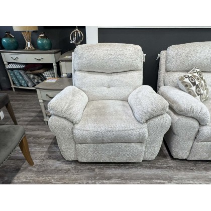 Lorenzo Power Recliner Chair In Jakarta Linen - ex display (SOLD AS SEEN) Lorenzo Power Recliner Chair In Jakarta Linen - ex display (SOLD AS SEEN)