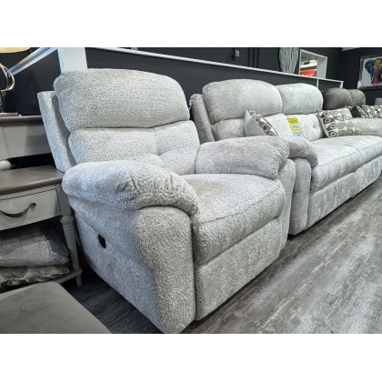 Lorenzo Power Recliner Chair In Jakarta Linen - ex display (SOLD AS SEEN) Lorenzo Power Recliner Chair In Jakarta Linen - ex display (SOLD AS SEEN)