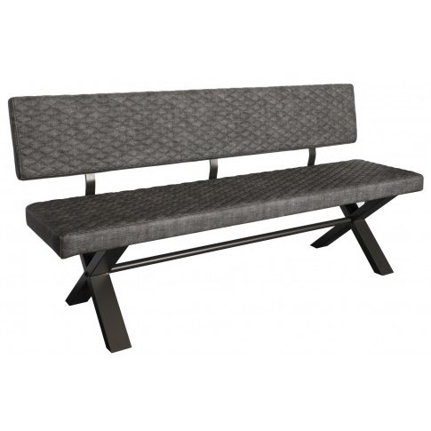 Fishbourne 180cm Upholstered Bench With Back Fishbourne 180cm Upholstered Bench With Back