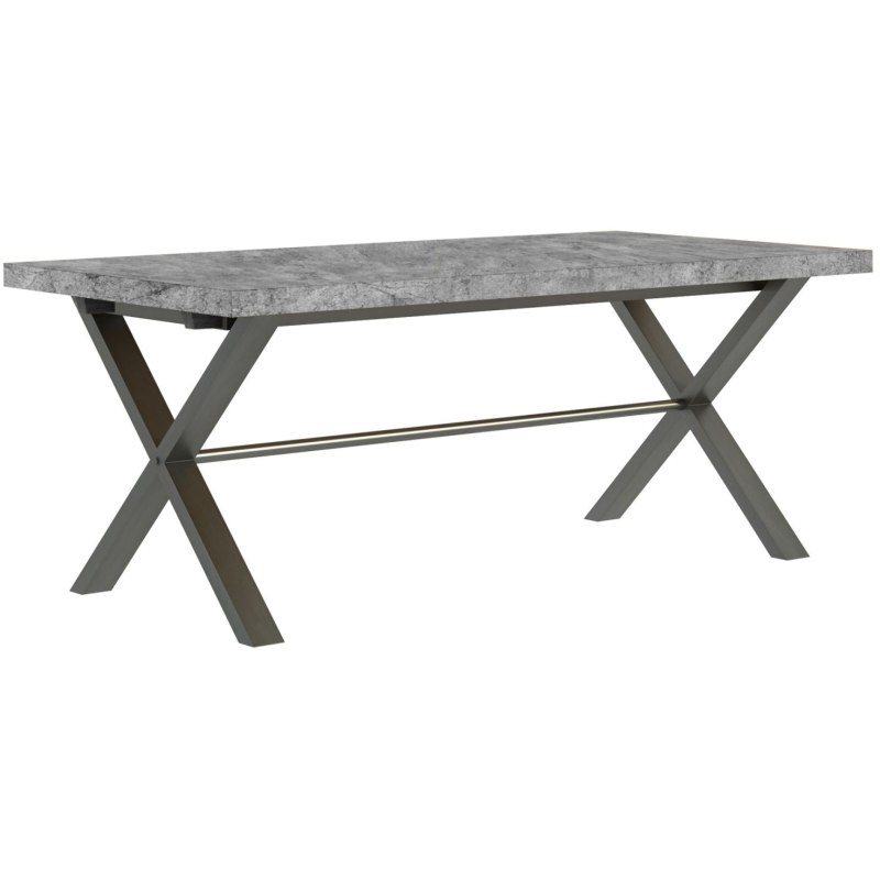 Fishbourne 190 Dining Table - Stone Effect Fishbourne 190 Dining Table - Stone Effect