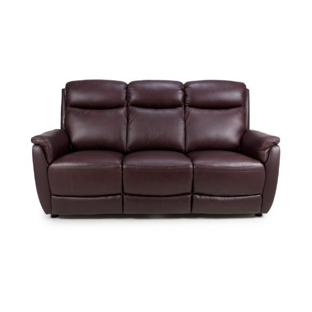 Kansas Leather 3 Seater Electric Recliner Sofa Kansas Leather 3 Seater Electric Recliner Sofa