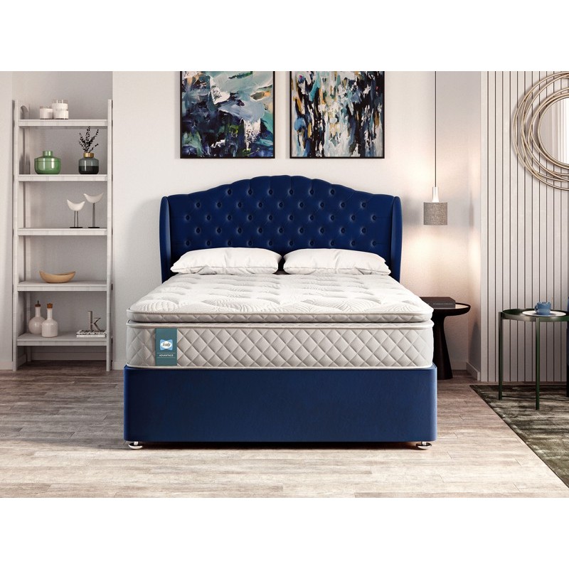 Sealy Addison Zip & Link 4 Drawer Divan Sealy Addison Zip & Link 4 Drawer Divan