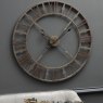 Antique Grey Skeleton Wall Clock Antique Grey Skeleton Wall Clock