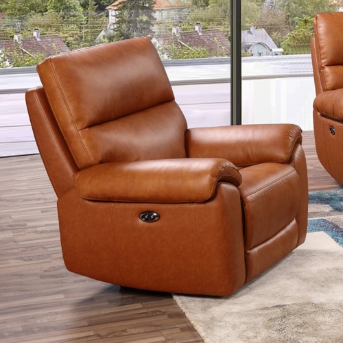 Leather armchairs