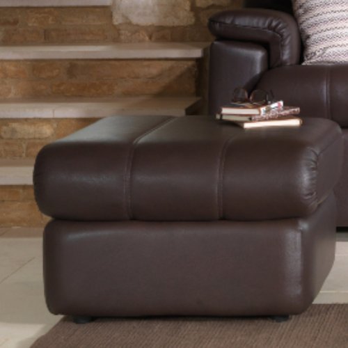 Leather footstools