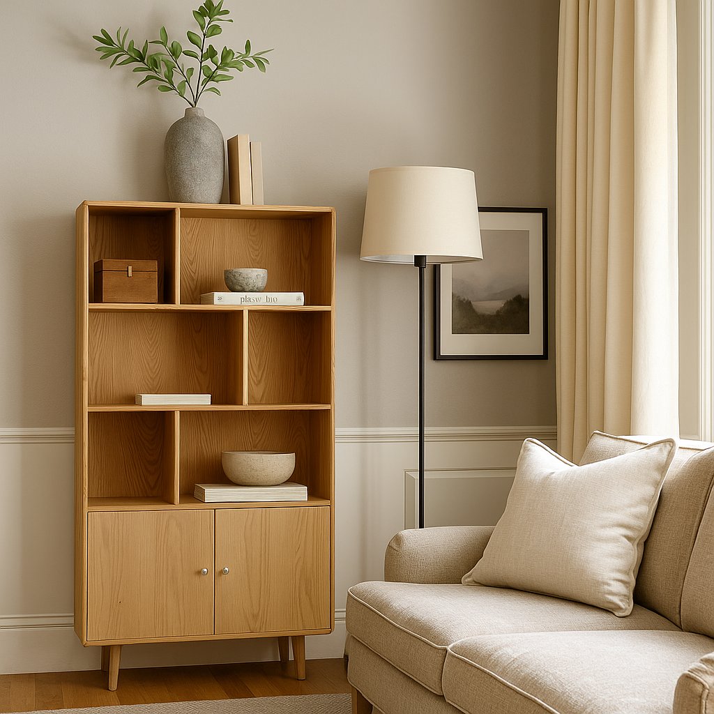 Alverstone Bookcase - Solent Beds & Furniture Ltd