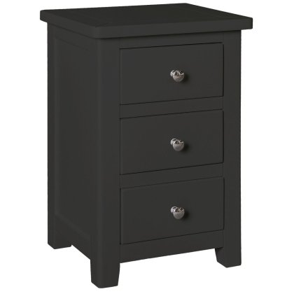 Wellow Painted 3 Drawer Bedside
