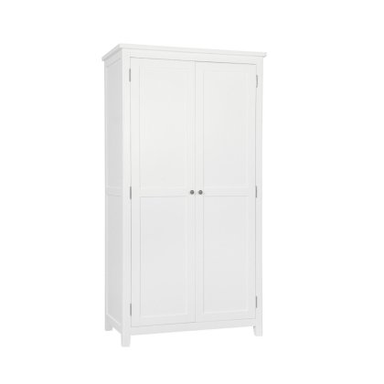 Wellow Painted Full Hanging Wardrobe