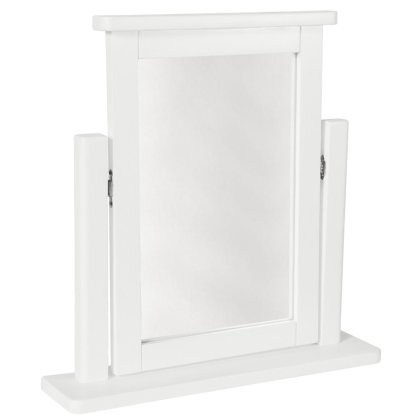 Wellow Painted Dressing Table Mirror