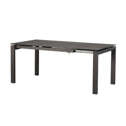 Mottistone Extending Dining Table (Dark Grey) 140cm - 180cm