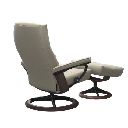Stressless Medium David Chair with Footstool