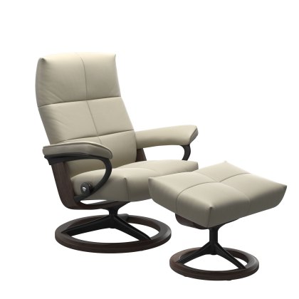 Stressless Small David Chair with Footstool