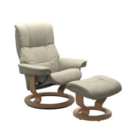 Stressless Medium Mayfair Chair with Footstool