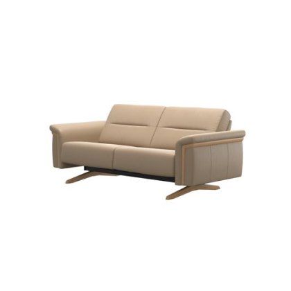 Stressless Stella 2 Seater Sofa with Wood Arms