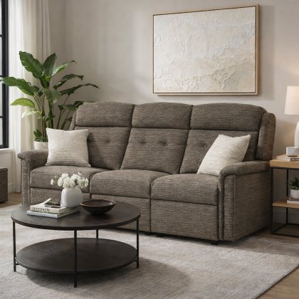 Sherborne Roma Small Fixed 3 Seater