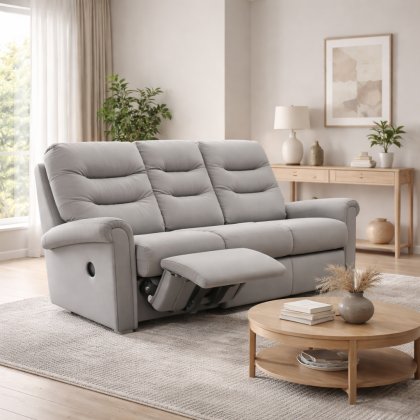 G Plan Holmes 3 Seater Electric Recliner Sofa