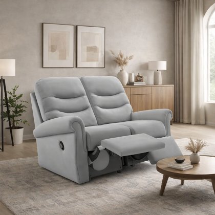 G Plan Holmes 2 Seater Double Manual Recliner Sofa