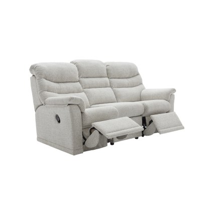 G Plan Malvern 3 Seater Double Manual Recliner - 3 Cushions