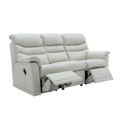G Plan Malvern 3 Seater Double Power Recliner - 3 Cushions