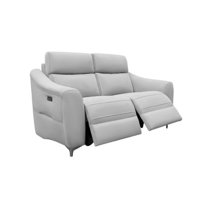 G Plan Monza 2 Seater Double Power Recliner Sofa with USB