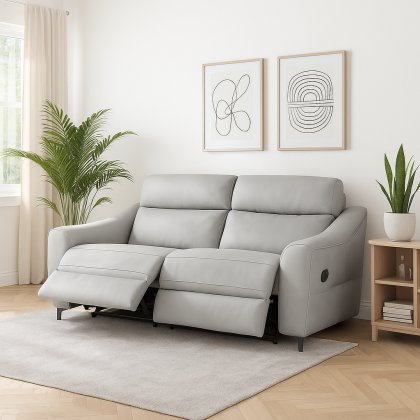 G Plan Monza 3 Seater Double Manual Recliner Sofa