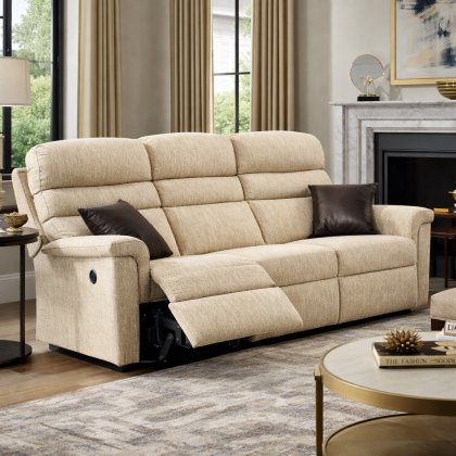 Sherborne Comfi-Sit Small Rechargeable Powered Reclining 3 Seater