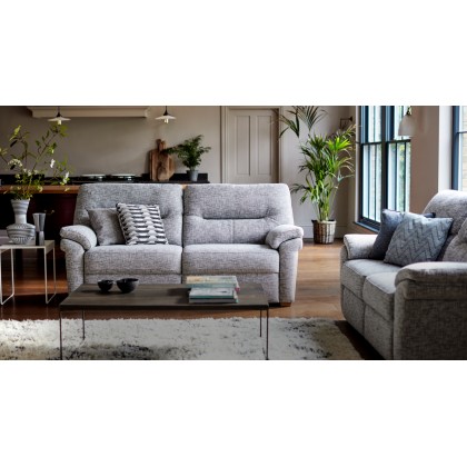 G Plan Seattle Large 2 Seater Double Manual Recliner Sofa