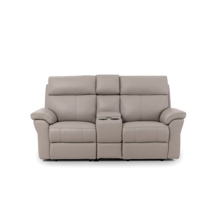 La-Z-boy Dixie 2 Seater Power Recliner with Head Tilt Lumber and Console