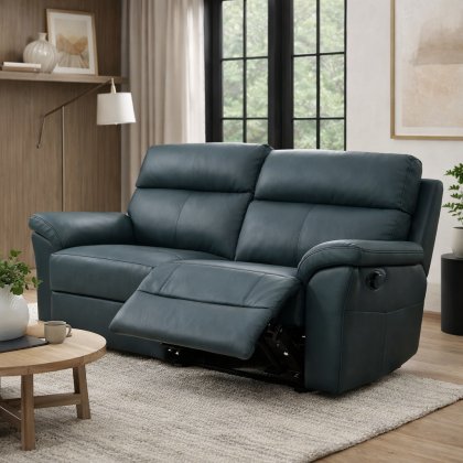 La-Z-Boy Dixie 3 Seater Manual Recliner