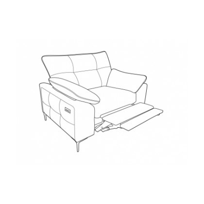 Ellie Electric Recliner Love Seat