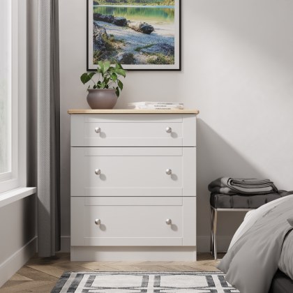Shalfleet 3 Drawer Deep Chest