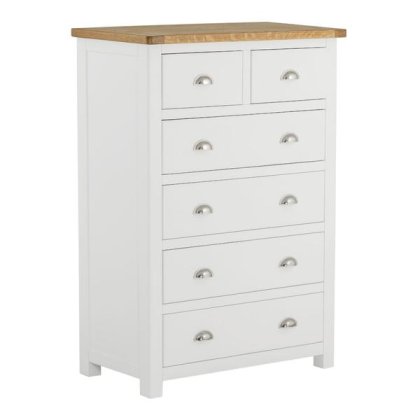 Northwood 2+4 Chest - White Northwood 2+4 Chest - White
