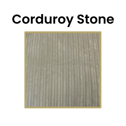 Loxton 2 Seater in Corduroy Stone - Special (WHILST STOCKS LAST)