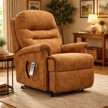Sherborne Beaumont Small 1 Motor Electric Riser Recliner with Adjustable Headrest and Lumbar