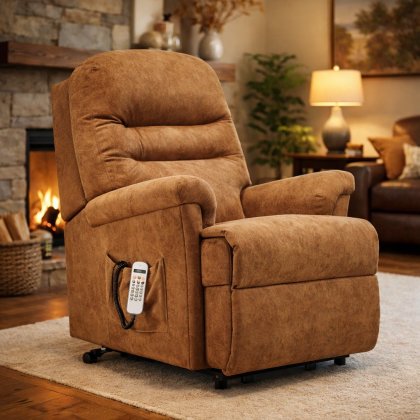 Sherborne Beaumont Small Cloud Comfort Riser Recliner with Adjustable Headrest