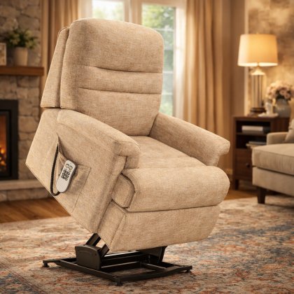 Sherborne Beaumont Standard 1 Motor Electric Riser Recliner with Adjustable Headrest