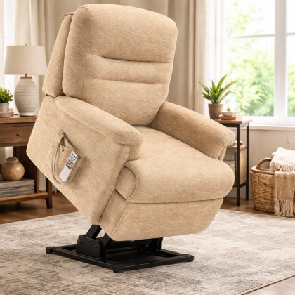 Sherborne Beaumont Standard 1 Motor Electric Riser Recliner with Adjustable Headrest and Lumbar