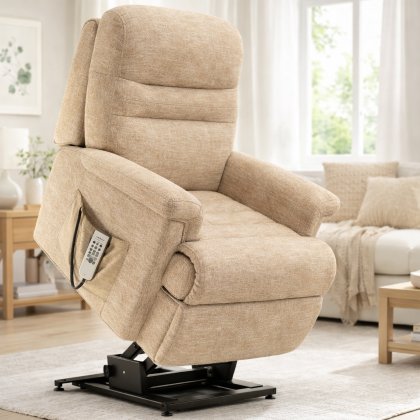 Sherborne Beaumont Standard Cloud Comfort Riser Recliner with Adjustable Headrest