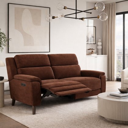 La-Z-Boy Bella 3 Seater Power Recliner with Head Tilt and Lumbar