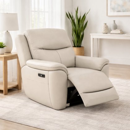 La-Z-Boy Douglas Power Recliner Armchair with Head Tilt