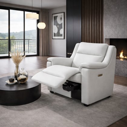 Parker Knoll Arizona Power Plus Recliner Armchair with Heated Seats