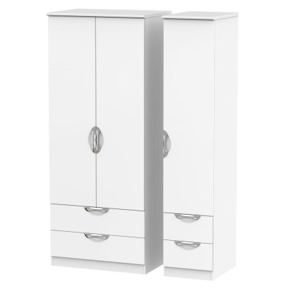 Carisbrooke Triple 2 Drawer + Drawer Robe