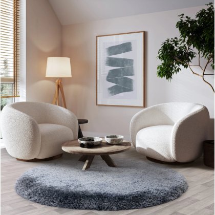 Plush Rug - Airforce Blue