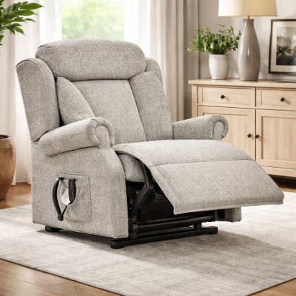 Sherborne Cartmel Petite Cloud Comfort Riser Recliner with Lumbar and Head Adjustment