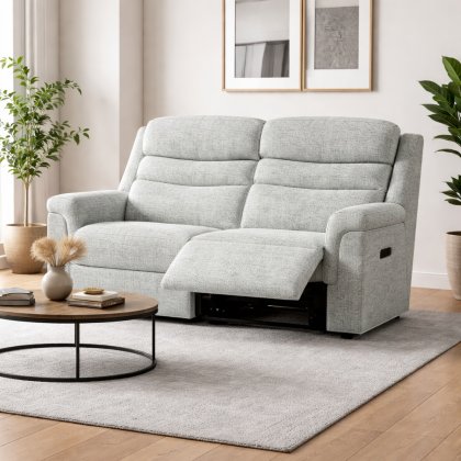 Sherborne Leyburn Standard 2 Seater Power Recliner Lounger with Head Adjust