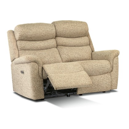 Sherborne Leyburn Standard 2 Seater Rechargeable Power Recliner Sofa with Head Adjust