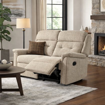 Sherborne Roma Standard Powered Reclining 2 Seater with Head Adjust