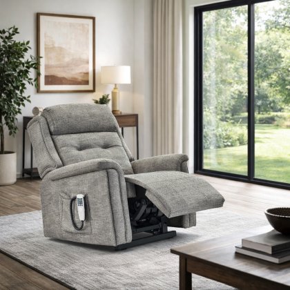Sherborne Roma Petite 2 Motor Electric Riser Recliner with Head Adjust Sherborne Roma Petite 2 Motor Electric Riser Recliner with Head Adjust